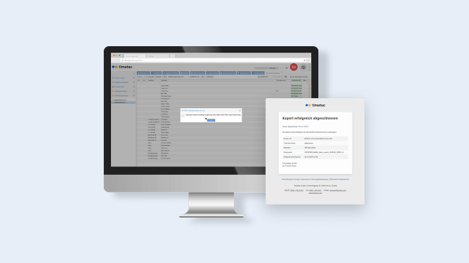 DATEV Lohnauswertungsdatenservice mit TimeTac DATEV Lohnauswertungsdatenservice mit TimeTac