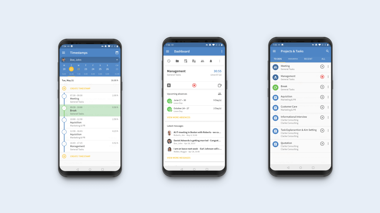 TimeTac mobile time tracking TimeTac mobile time tracking
