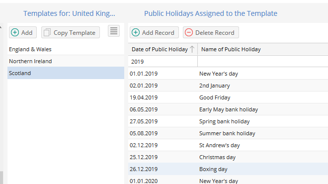TimeTac Leave Management: assign public holidays template TimeTac Leave Management: assign public holidays template