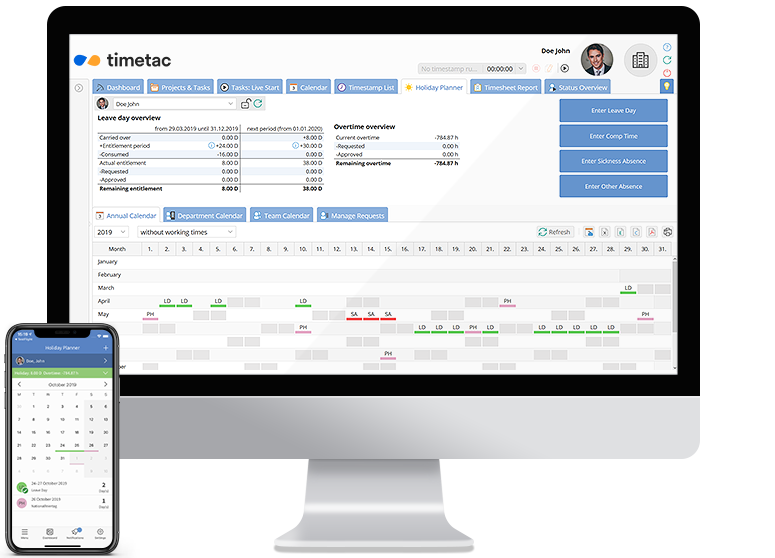 TimeTac Leave Management system TimeTac Leave Management system